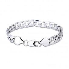  2018 Bracelet Stainless Steel Silver High Polished 8.26 Inch