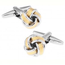 Fashion spiral twist shape men shirt stainless steel Cufflinks