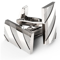  Mens Cufflinks Polished Finish Stainless Steel Luxury French Tuxedo Shirt Cufflinks for Men