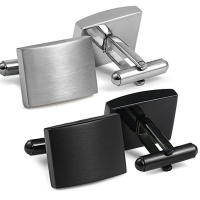 Stainless Steel Classic Cufflinks for Men Wedding Business