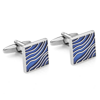 Stunning Sea Breeze Stainless Steel Cufflinks for Men