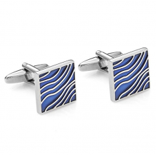 Stunning Sea Breeze Stainless Steel Cufflinks for Men