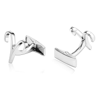 Stainless Steel Cufflinks for Men Personalised Zodiac Signs Silver Business Wedding Cufflink c053