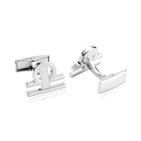 Stainless Steel Cufflinks for Men Personalised Zodiac Signs Silver Business Wedding Cufflink 057