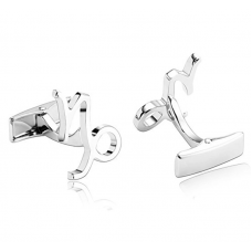 Stainless Steel Cufflinks for Men Personalised Zodiac Signs Silver Business Wedding Cufflink c059