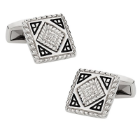 Grain restoring ancient ways Stainless Steel Cufflinks