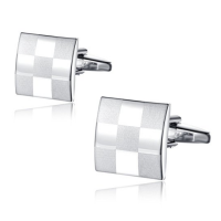 Men's Stainless Steel Cufflinks for Men Unique Wedding Business 