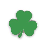 Irish Green Shamrock Enamel Lapel Pin Saint Patrick's Day - BR087