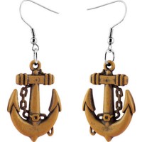  Anchor Earrings U pick iron or Stainless Steel hook&circle New Arrive