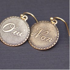 Round Shape Steling Silver Stainless Steel Jewelry Earrings For Women- E738