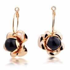 2017 new fashion jewelry 18k rose gold earrings women for christmas gift- E739