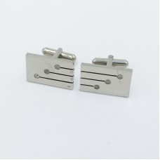 2018 China Stainless Steel Cufflinks - C003