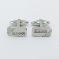 2018 China Stainless Steel Cufflinks - C007