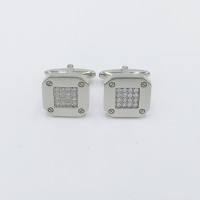 2018 China Stainless Steel Cufflinks - C015