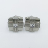 2018 China Stainless Steel Cufflinks - C021