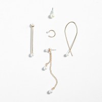 2017 New Pearl Earring Set