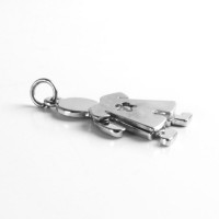 Little Boy Fashion Stainless Steel Pendant Necklace- N1011