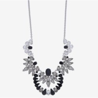 2018 fashion rush stainless steel necklace with stone for women-N1069