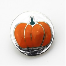 halloween pumpkins ginger snap buttons djiy jewelry for 18mm snap bracelet pendant