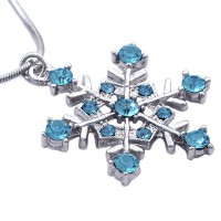 jewelry Snowflake Pendant Necklace Bridesmaid Christmas Prom Jewelry