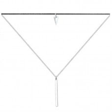 Best Quality ODM Stainless Steel Triangle Choker Necklace 