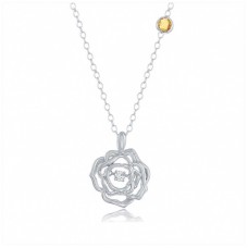 Belle Rose Shimmering Pendant - N682