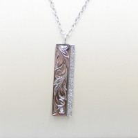 Stainless steel necklace pendant - N959