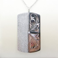 Stainless steel necklace pendant - N969