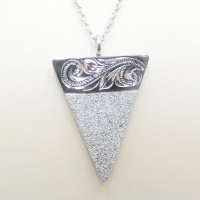 Stainless steel necklace pendant - N978