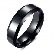 Free Engraving Stainless Steel Personalized Plain Band Ring for Men and Women