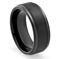 8MM Men's Jewelry Grade Stainless Steel Ring 