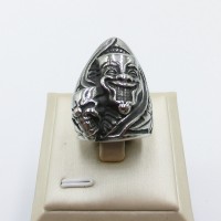 Stainless Steel Men Skull Ring - R1013