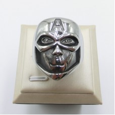 Stainless Steel Men Skull Ring - R1038