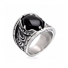 Stainless Steel Men Ring - R831