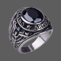 Stainless Steel Men Ring - R834